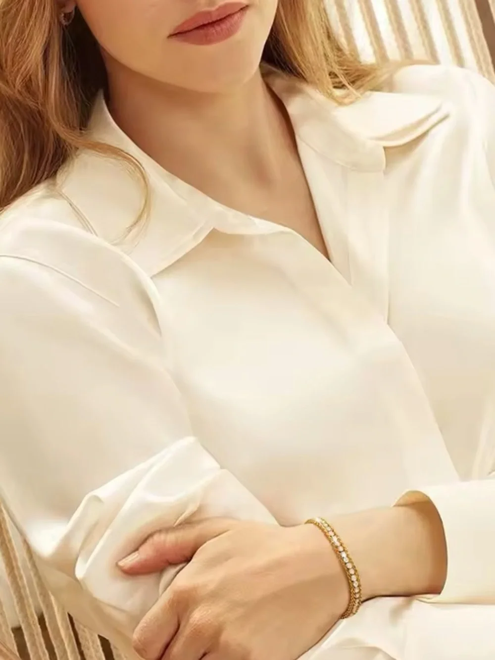 Stainless Steel Jewelry Tennis Chain Women Bracelet